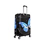 InUSA Hardside Butterfly Suitcase, 4-Wheeled Spinner, TSA Checkpoint Friendly, Black Butterfly (IUAPCSML-BBU)~#|#~sp113122274_sc7