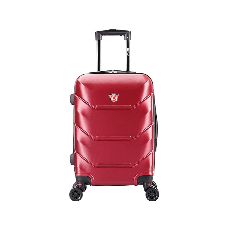 DUKAP Zonix 20" Hardside Carry-On Suitcase, 4-Wheeled Spinner, TSA Checkpoint Friendly, Wine (DKZON00S-WIN) image 1