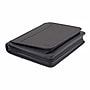 ROOTS 73 Executive Padfolio with Zipper Closure, Black (RQ7911)~#|#~sp113123290_sc7