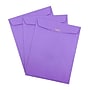 JAM Paper 9" x 12" Open End Catalog Colored Envelopes with Clasp Closure, Violet Purple Recycled, 10/Pack (900906767B)~#|#~sp113368662_sc7