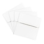 JAM Paper 4.5 x 4.5 Square Invitation Envelopes, White, 25/Pack (439911145)~#|#~sp113368768_sc7