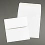 JAM Paper 4.5 x 4.5 Square Invitation Envelopes, White, 25/Pack (439911145)~#|#~sp113368769_sc7