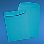 JAM Paper Open End Catalog Envelope, 9" x 12", Blue, 100/Box (80386)~#|#~sp113368802_sc7
