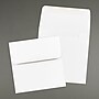 JAM Paper 4.5 x 4.5 Square Invitation Envelopes, White, 50/Pack (439911145I)~#|#~sp113368814_sc7
