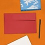 JAM Paper A10 Colored Invitation Envelopes, 6" x 9 1/2", Red Recycled, 50/Pack (96078I)~#|#~sp113368819_sc7
