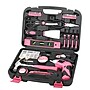 Apollo Tools Household Tool Kit Pink, 135 Pieces (DT0773N1)~#|#~sp113444167_sc7