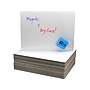 Flipside Magnetic Mobile Dry-Erase Whiteboard, 0.75' x 1', 24/Pack (12477)~#|#~sp113452660_sc7