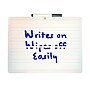 Flipside Dry-Erase Mobile Lined Whiteboard with Pen and Eraser, 0.75' x 1', 12/Pack (19134)~#|#~sp113452671_sc7