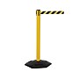 Queue Solutions WeatherMaster 250 2" Yellow Nylon Crowd Control Belt Barrier, Yellow - OUT OF SERVICE (WMR250Y-YBO110)~#|#~sp113452697_sc7
