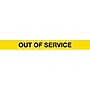 Queue Solutions WeatherMaster 250 2" Red Nylon Crowd Control Belt Barrier, Yellow - OUT OF SERVICE (WMR250R-YBO110)~#|#~sp113452712_sc7
