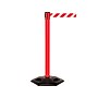 Queue Solutions WeatherMaster 250 2" Red Nylon Crowd Control Belt Barrier, Red - NO PARKING (WMR250R-RWNP110)~#|#~sp113452713_sc7