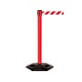 Queue Solutions WeatherMaster 250 2" Red Nylon Crowd Control Belt Barrier, Red - NO ENTRY (WMR250R-RWN110)~#|#~sp113452717_sc7