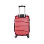 DUKAP Rodez 19.75" Hardside Suitcase, 4-Wheeled Spinner, TSA Checkpoint Friendly, Red (DKROD00S-RED)~#|#~sp113452845_sc7