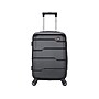 DUKAP Rodez 20" Hardside Carry-On Suitcase, 4-Wheeled Spinner, TSA Checkpoint Friendly, Black (DKROD00S-BLK)~#|#~sp113452868_sc7