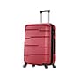 DUKAP Rodez 24" Hardside Suitcase, 4-Wheeled Spinner, TSA Checkpoint Friendly, Red (DKROD00M-RED)~#|#~sp113452874_sc7