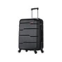 DUKAP Rodez 24" Hardside Suitcase, 4-Wheeled Spinner, TSA Checkpoint Friendly, Black (DKROD00M-BLK)~#|#~sp113452894_sc7