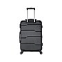 DUKAP Rodez 24" Hardside Suitcase, 4-Wheeled Spinner, TSA Checkpoint Friendly, Black (DKROD00M-BLK)~#|#~sp113452897_sc7