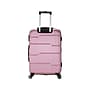 DUKAP Rodez 24" Hardside Suitcase, 4-Wheeled Spinner, TSA Checkpoint Friendly, Rose Gold (DKROD00M-ROS)~#|#~sp113452923_sc7