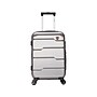 DUKAP Rodez 20" Hardside Carry-On Suitcase, 4-Wheeled Spinner, TSA Checkpoint Friendly, Silver (DKROD00S-COA)~#|#~sp113452932_sc7