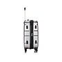 DUKAP Rodez 20" Hardside Carry-On Suitcase, 4-Wheeled Spinner, TSA Checkpoint Friendly, Silver (DKROD00S-COA)~#|#~sp113452937_sc7