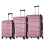 DUKAP Rodez 3-Piece Hardside Spinner Luggage Set, TSA Checkpoint Friendly, Rose Gold (DKRODSML-ROS)~#|#~sp113452949_sc7