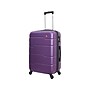 DUKAP Rodez 24" Hardside Suitcase, 4-Wheeled Spinner, TSA Checkpoint Friendly, Purple (DKROD00M-PUR)~#|#~sp113452963_sc7