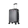 DUKAP Intely 19.5" Hardside Suitcase, 4-Wheeled Spinner, TSA Checkpoint Friendly, Gray (DKINT00S-GRE)~#|#~sp113453007_sc7