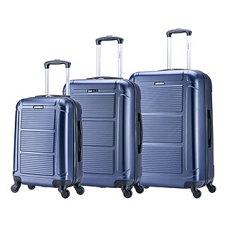 InUSA Vasty 3-Piece Hardside Spinner Luggage Set, TSA Checkpoint