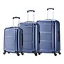 InUSA Pilot 3-Piece Hardside Spinner Luggage Set, TSA Checkpoint Friendly, Blue (IUPILSML-BLU)~#|#~sp113453094_sc7
