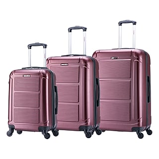 Swiss Mobility DXB Collection 3-Piece Hardside Spinner Luggage Set