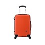 InUSA Royal 20" Hardside Carry-On Suitcase, 4-Wheeled Spinner, TSA Checkpoint Friendly, Orange (IUROY00S-ORG)~#|#~sp113453122_sc7