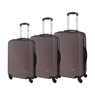 Swiss Mobility DXB Collection 3-Piece Hardside Spinner Luggage Set