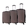 InUSA Royal 3-Piece Hardside Spinner Luggage Set, TSA Checkpoint Friendly, Brown (IUROYSML-BRO)~#|#~sp113453228_sc7