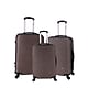 InUSA Royal 3-Piece Hardside Spinner Luggage Set, TSA Checkpoint Friendly, Brown (IUROYSML-BRO)~#|#~sp113453230_sc7