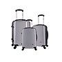 InUSA Royal 3-Piece Hardside Spinner Luggage Set, TSA Checkpoint Friendly, Silver (IUROYSML-SIL)~#|#~sp113453238_sc7