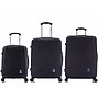 InUSA Royal 3-Piece Hardside Spinner Luggage Set, TSA Checkpoint Friendly, Black (IUROYSML-BLK)~#|#~sp113453262_sc7