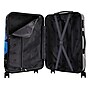 InUSA 28" Hardside Butterfly Suitcase, 4-Wheeled Spinner, TSA Checkpoint Friendly, Black Butterfly (IUAPC00L-BBU)~#|#~sp113453278_sc7