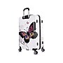 InUSA 3-Piece Hardside Butterfly Spinner Luggage Set, TSA Checkpoint Friendly, Butterfly (IUAPCSML-BUT)~#|#~sp113453327_sc7