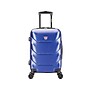 DUKAP Zonix 20" Hardside Carry-On Suitcase, 4-Wheeled Spinner, TSA Checkpoint Friendly, Blue (DKZON00S-BLU)~#|#~sp113453571_sc7