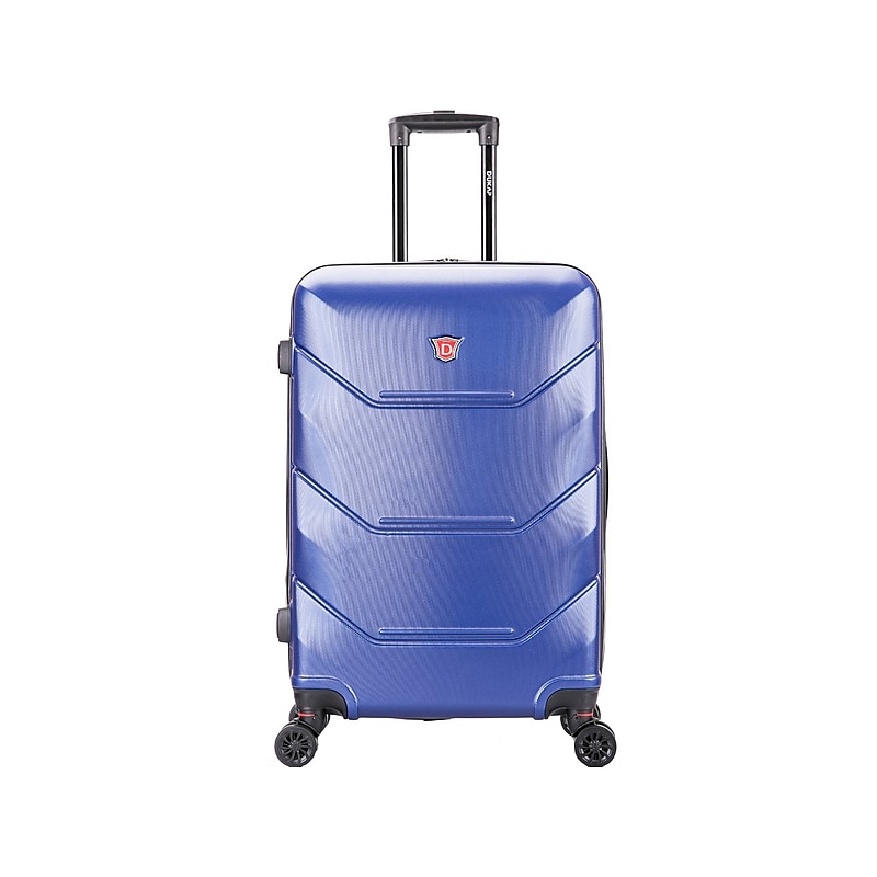 DUKAP Zonix 26" Hardside Suitcase, 4-Wheeled Spinner, TSA Checkpoint Friendly, Blue (DKZON00M-BLU) image 1