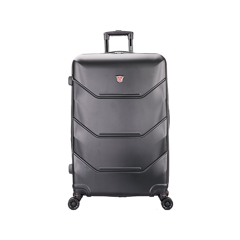 DUKAP Zonix 30" Hardside Suitcase, 4-Wheeled Spinner, Black (DKZON00L-BLK) image 1