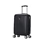 DUKAP Crypto 19.75" Hardside Carry-On Suitcase, 4-Wheeled Spinner, TSA Checkpoint Friendly, Black (DKCRY00S-BLK)~#|#~sp113453635_sc7