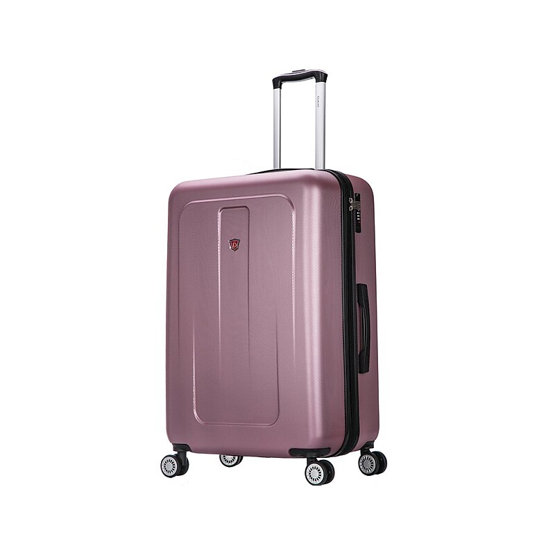 DUKAP Crypto 27.5" Hardside Suitcase, 4-Wheeled Spinner, TSA Checkpoint Friendly, Rose Gold (DKCRY00M-ROS) image 1