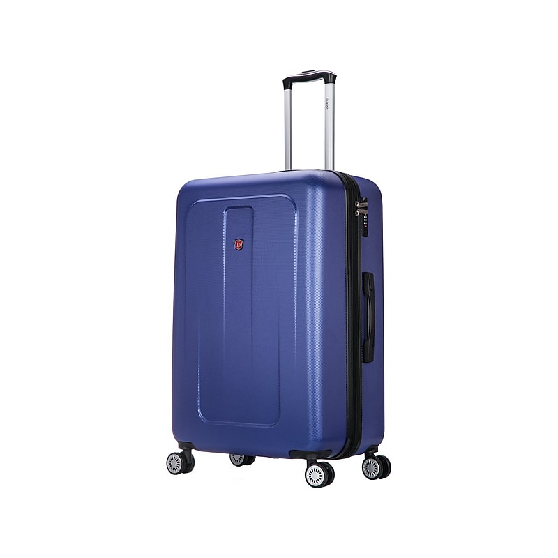 DUKAP Crypto 27.5" Hardside Suitcase, 4-Wheeled Spinner, TSA Checkpoint Friendly, Blue (DKCRY00M-BLU) image 1