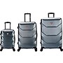 DUKAP Zonix Hardside Spinner Luggage Set, Green (DKZONSML-GRE)~#|#~sp113453695_sc7