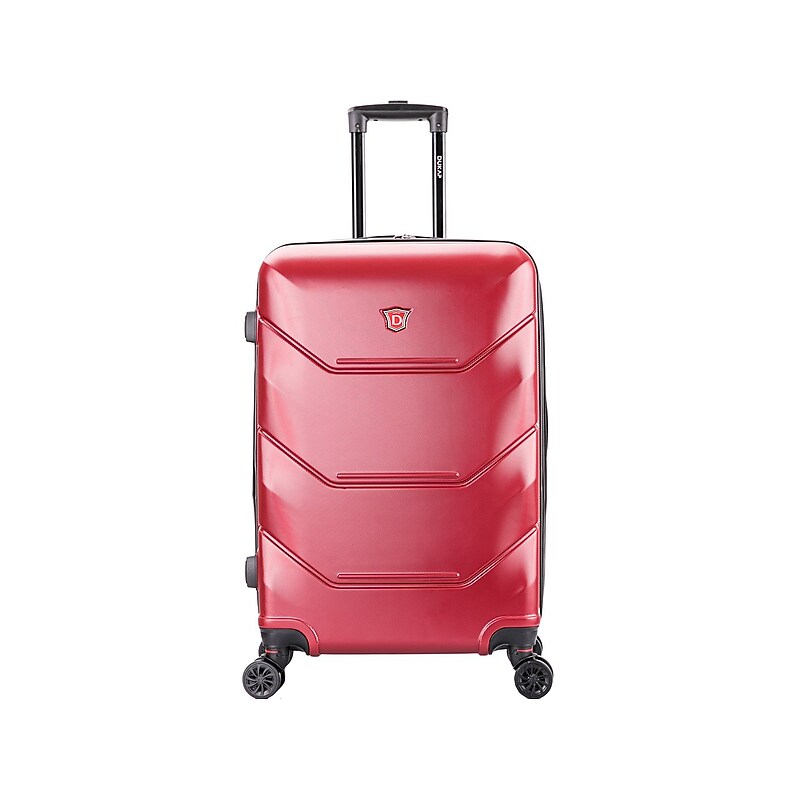 DUKAP Zonix 26" Hardside Suitcase, 4-Wheeled Spinner, TSA Checkpoint Friendly, Wine (DKZON00M-WIN) image 1