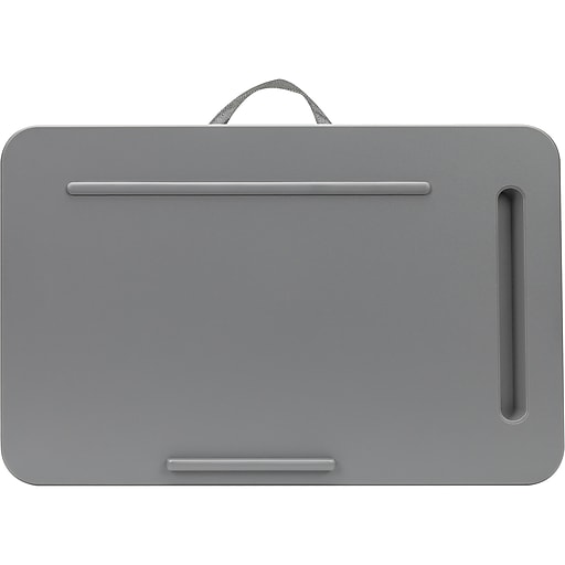 Sidekick 17" x 11" Plastic Lap Desk, Gray (44215) at Staples