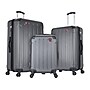 DUKAP Intely 3-Piece Hardside Spinner Luggage Set, TSA Checkpoint Friendly, Gray (DKINTSML-GRE)~#|#~sp113582918_sc7