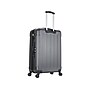 DUKAP Intely 27.25" Hardside Suitcase, 4-Wheeled Spinner, TSA Checkpoint Friendly, Gray (DKINT00M-GRE)~#|#~sp113583429_sc7