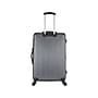 DUKAP Intely 27.25" Hardside Suitcase, 4-Wheeled Spinner, TSA Checkpoint Friendly, Gray (DKINT00M-GRE)~#|#~sp113583430_sc7